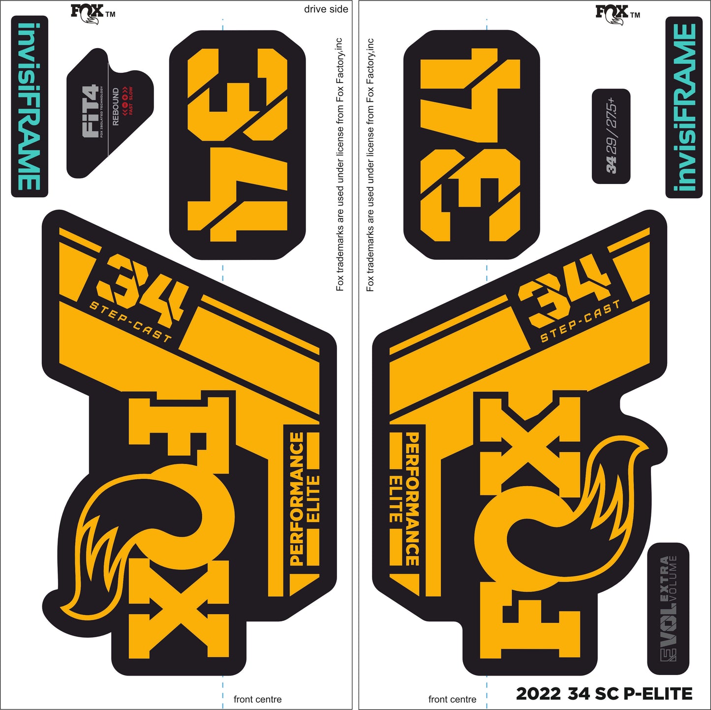 Fox 34 SC Performance Elite 2022