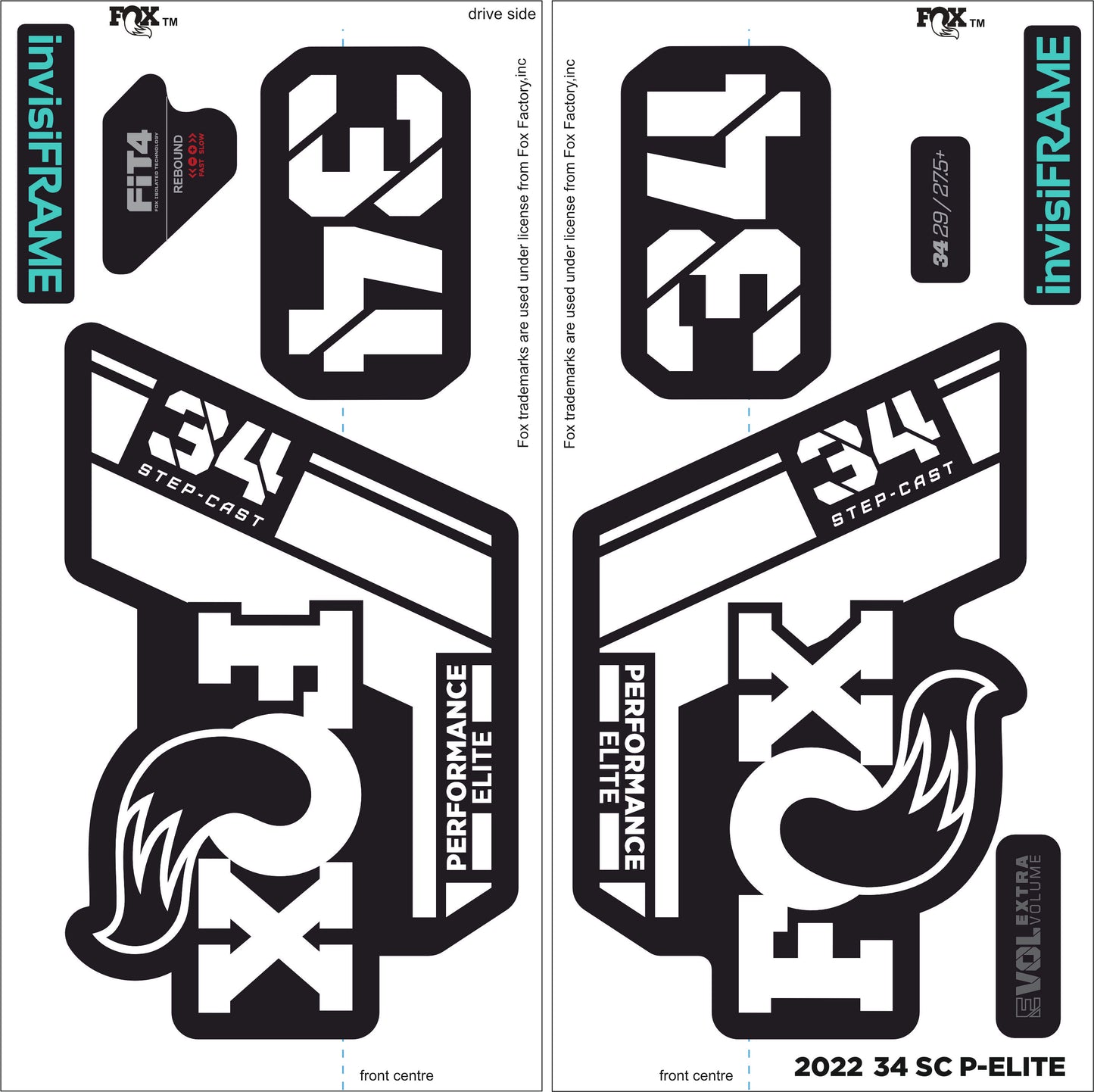 Fox 34 SC Performance Elite 2022