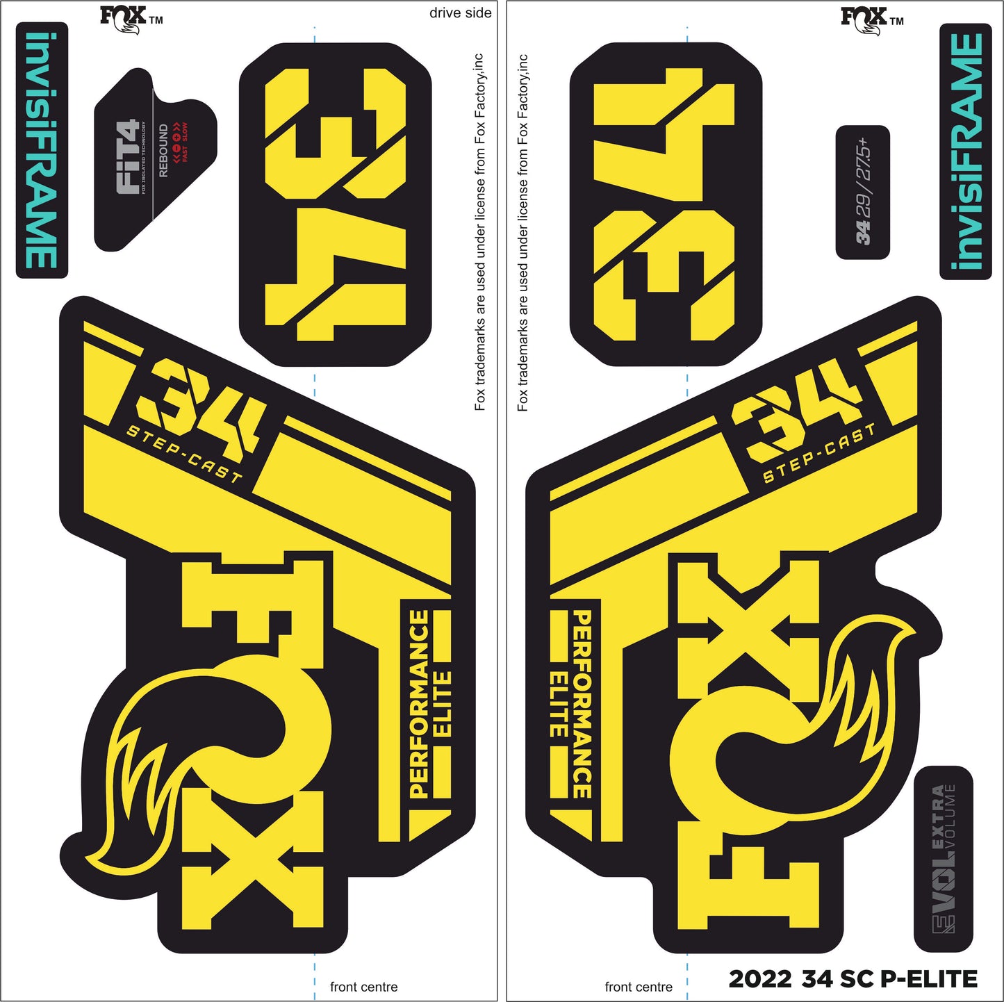 Fox 34 SC Performance Elite 2022