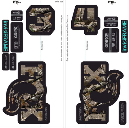 Fox 34 SL Factory 2026 DECALS