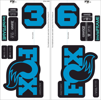 Fox 36 Factory 2026 Decals