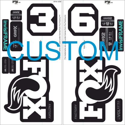 Fox 36 Factory 2026 Decals