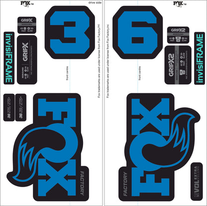Fox 36 Factory 2026 Decals