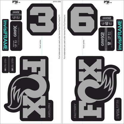 Fox 36 Factory 2026 Decals
