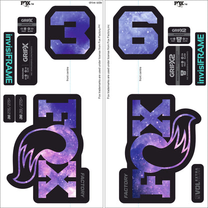 Fox 36 Factory 2026 Decals