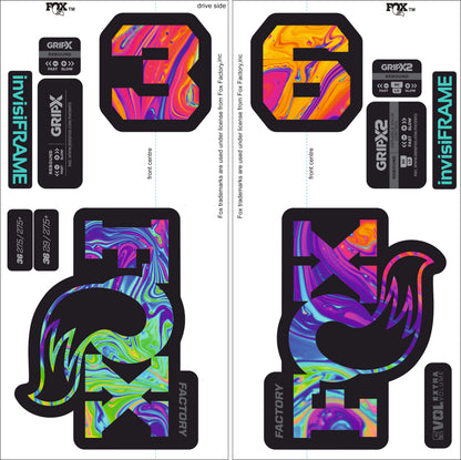 Fox 36 Factory 2026 Decals