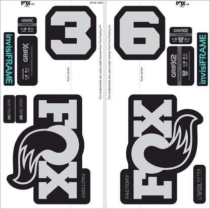 Fox 36 Factory 2026 Decals