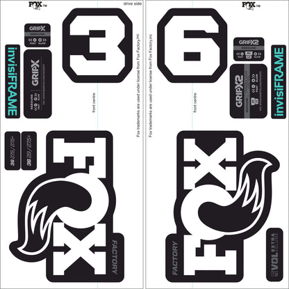 Fox 36 Factory 2026 Decals