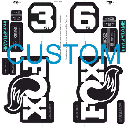 Fox 36 Factory SL 2026 Decals