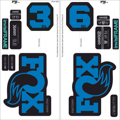 Fox 36 Factory SL 2026 Decals