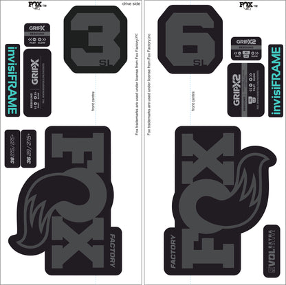 Fox 36 Factory SL 2026 Decals