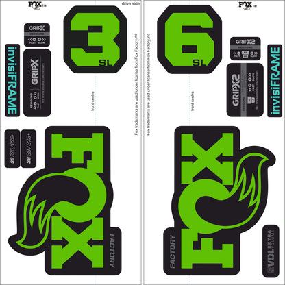Fox 36 Factory SL 2026 Decals