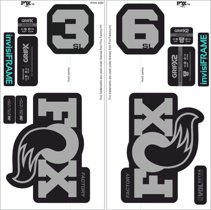 Fox 36 Factory SL 2026 Decals