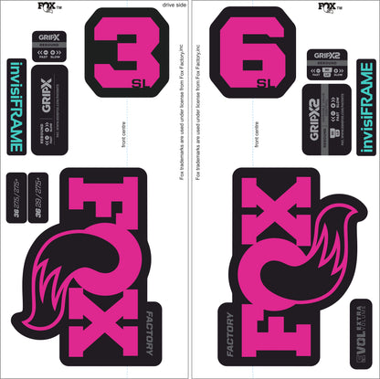Fox 36 Factory SL 2026 Decals