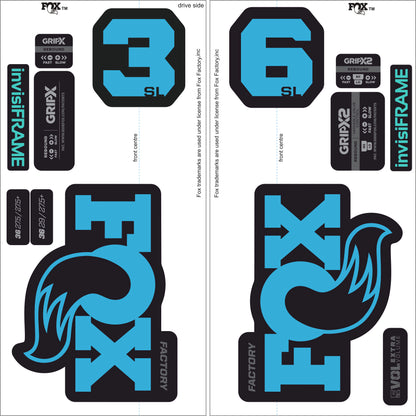 Fox 36 Factory SL 2026 Decals