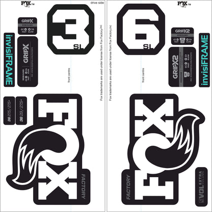 Fox 36 Factory SL 2026 Decals