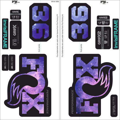 Fox 36 Performance 2026 Decals