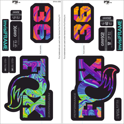 Fox 36 Performance 2026 Decals