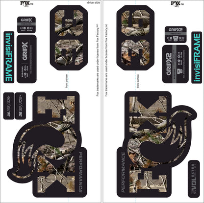 Fox 36 Performance 2026 Decals