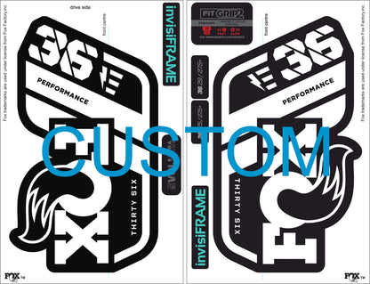 Fox 36 performance 2021 E Bike Decals