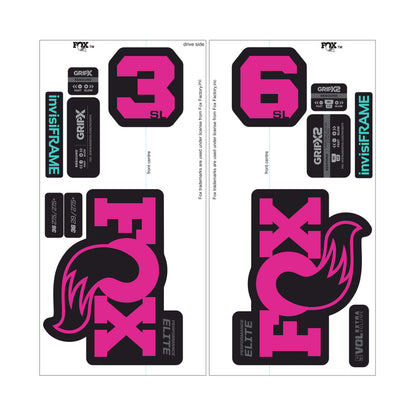 Fox 36 Performance Elite SL 2026 Decals