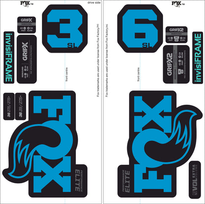 Fox 36 Performance Elite SL 2026 Decals