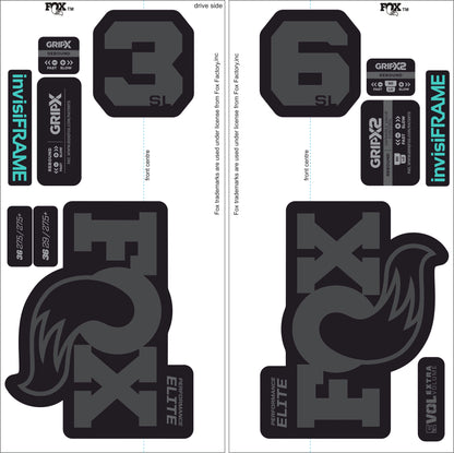 Fox 36 Performance Elite SL 2026 Decals
