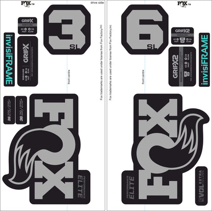 Fox 36 Performance Elite SL 2026 Decals
