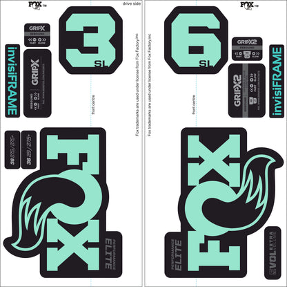 Fox 36 Performance Elite SL 2026 Decals