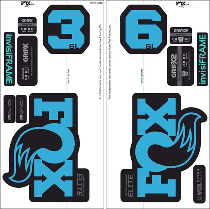 Fox 36 Performance Elite SL 2026 Decals