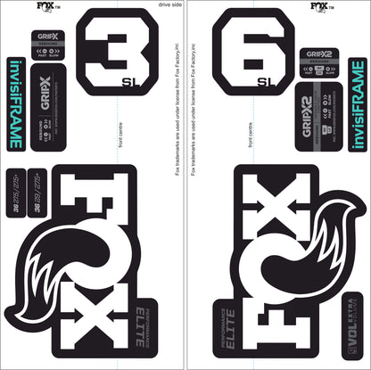 Fox 36 Performance Elite SL 2026 Decals