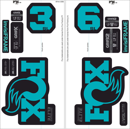 Fox 36 Performance Elite SL 2026 Decals