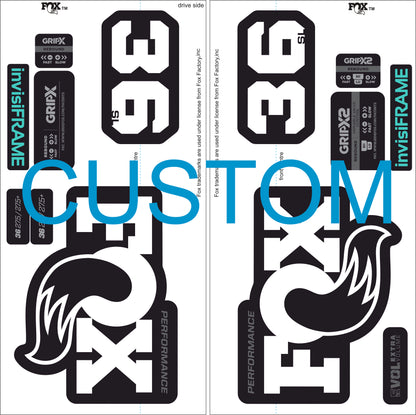 Fox 36 Performance SL 2026 Decals