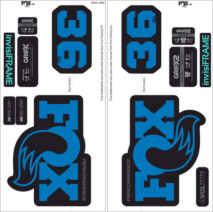 Fox 36 Performance SL 2026 Decals
