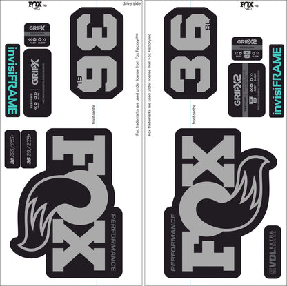 Fox 36 Performance SL 2026 Decals