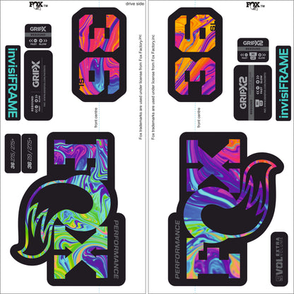 Fox 36 Performance SL 2026 Decals
