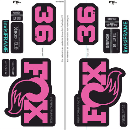 Fox 36 Performance SL 2026 Decals