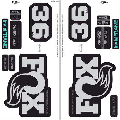 Fox 36 Performance SL 2026 Decals