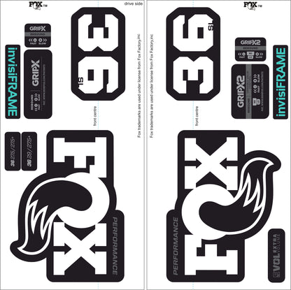 Fox 36 Performance SL 2026 Decals