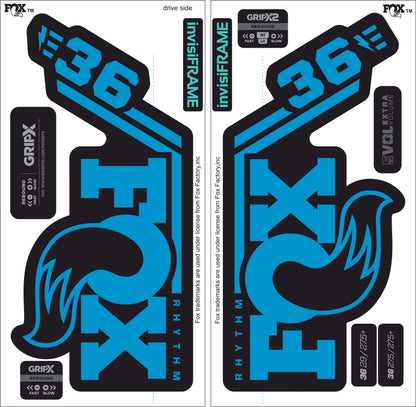 Fox 36 Rhythm E BIKE 2027 Decals