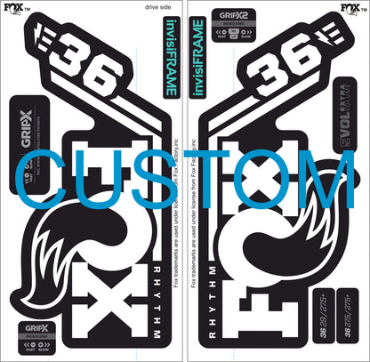 Fox 36 Rhythm E BIKE 2027 Decals