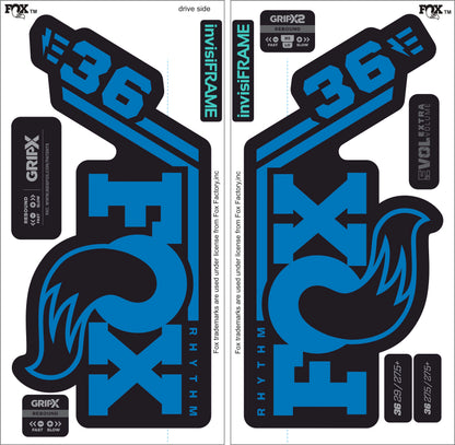Fox 36 Rhythm E BIKE 2027 Decals