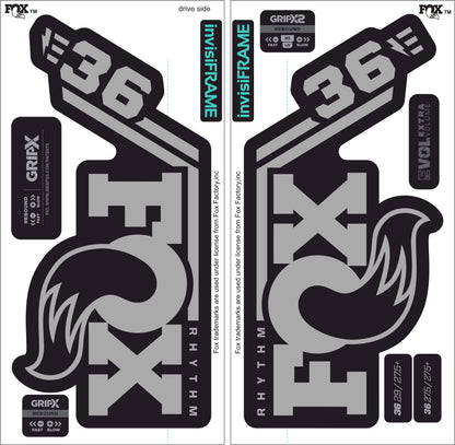 Fox 36 Rhythm E BIKE 2027 Decals
