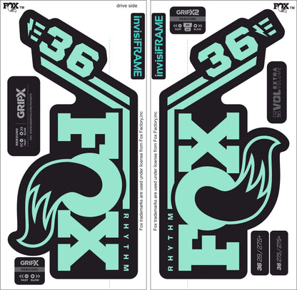 Fox 36 Rhythm E BIKE 2027 Decals