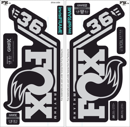 Fox 36 Rhythm E BIKE 2027 Decals