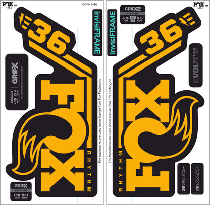 Fox 36 Rhythm E BIKE 2027 Decals