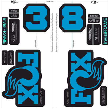 Fox 38 Factory 2027 Decals