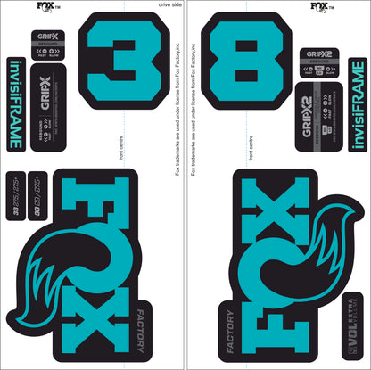 Fox 38 Factory 2027 Decals