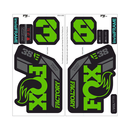 Fox 38 Factory E Bike 2021 Decals