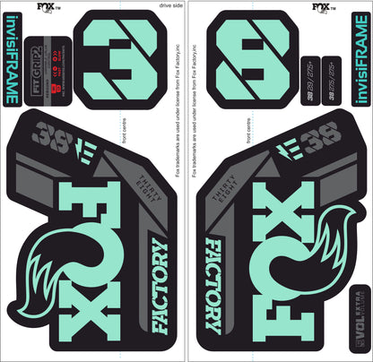 Fox 38 Factory E Bike 2021 Decals